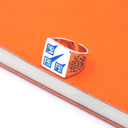 Anime Merchandise OVERLORD King of the Undead Ainz Ooal Gown Style Ring Ultra Rare Item Meteor Ring